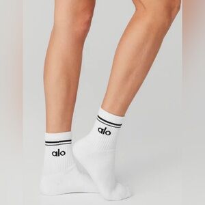 ALO Yoga White Socks